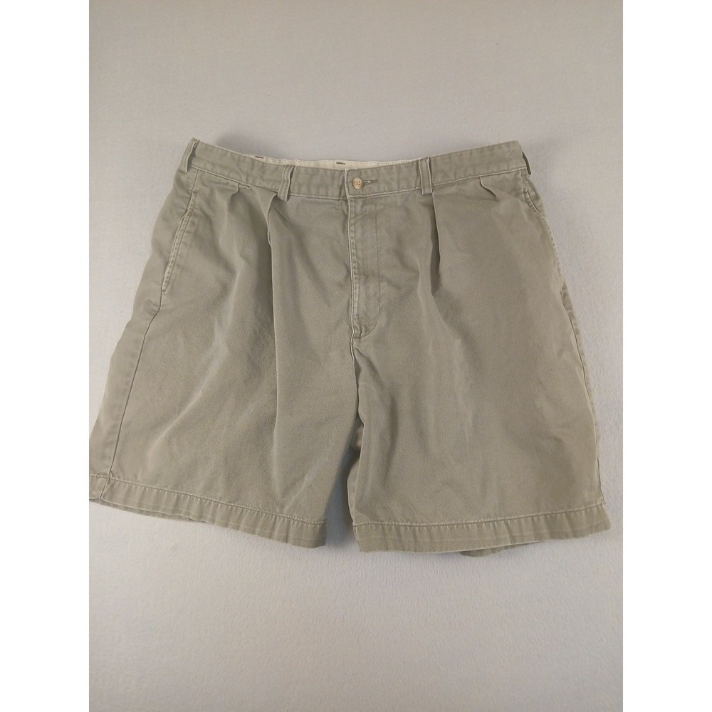 Vintage Polo Ralph Lauren Men's Classic Chino Pleated Shorts, 40!!